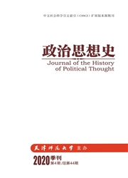 《政治思想史》