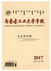 《内蒙古工业大学学报：社会科学版》