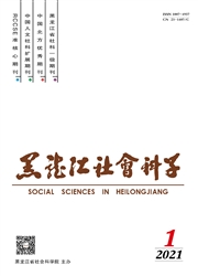 《黑龙江社会科学》
