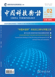 《中国科技术语》