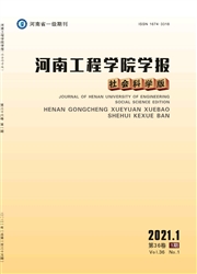 《河南工程学院学报：社会科学版》