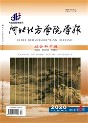 《河北北方学院学报：社会科学版》