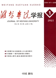 《潍坊学院学报》
