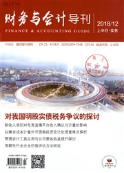 《复印报刊资料：财务与会计导刊》