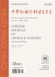 《中华胸部外科电子杂志》