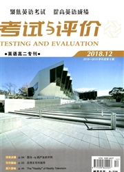 《考试与评价（英语高二专刊）》
